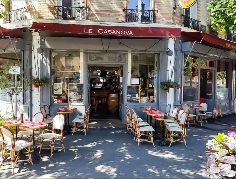 Ferienwohnung Atelier Casanova Vitry-sur-Seine Exterior foto
